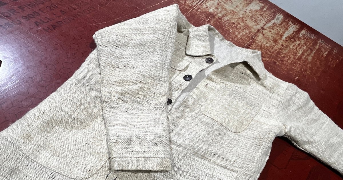 Entry 02: The First Hemp Chore Jacket Sample Came Back Wrong